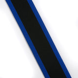 1 1/2 inch (38 mm) Colored Neon Orange/Pink/Neon Green/Blue Striped Twill Elastic, Waistband Elastic