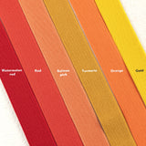 1 inch (25mm) Wide Colored Double-side Twill Stretch Elastic Band For Wasitband and Sewing