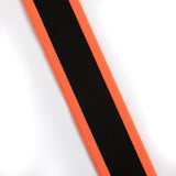 1 1/2 inch (38 mm) Colored Neon Orange/Pink/Neon Green/Blue Striped Twill Elastic, Waistband Elastic