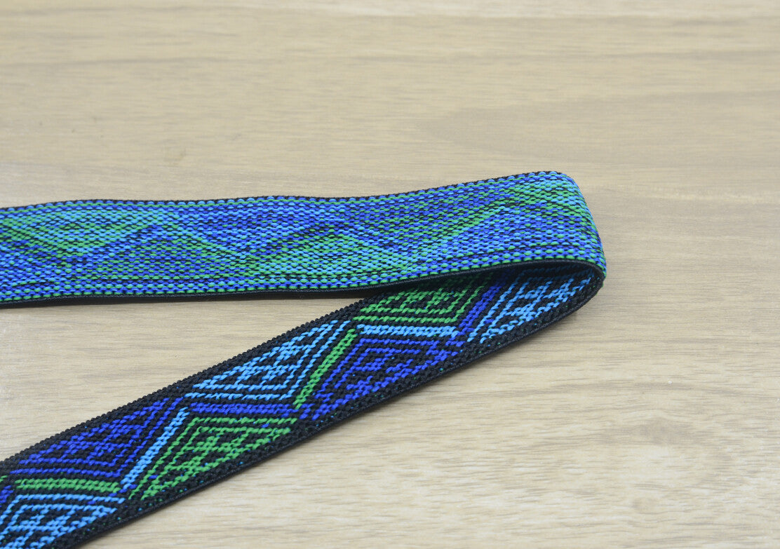 Jacquard Pattern Elastic,Waistband Elastic,Knit Elastic, Sewing Elastic 1 inch 25mm - strapcrafts