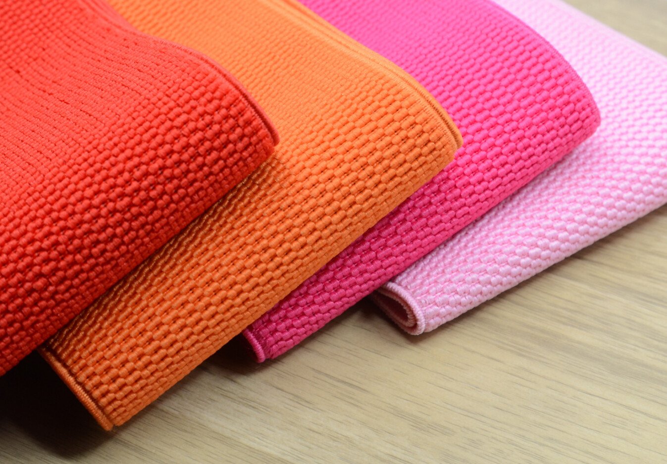 4 inch (100mm) Wide Patterned Colored Elastic Band by the Yard // Waistband Elastic //Heavy Duty Elastic // Sewing Elastic - strapcrafts