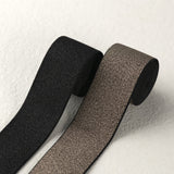 1.5 inch (40mm) wide Beige Sand Glitter elastic band- 1 yard