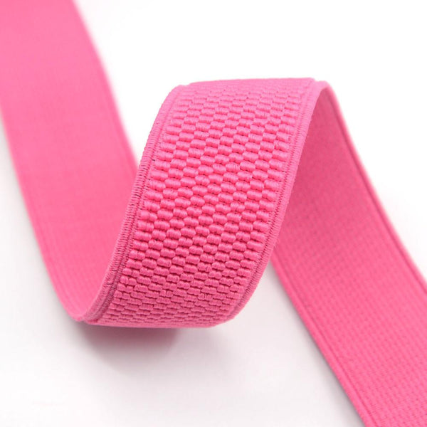 1 1/2, 1 1/4 Inch 38/30mm wide Solid Colored Plush Comfortable Elastic