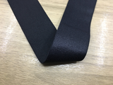 2 inch 50mm Wide Satin Black Elastic Band,Waistband Elastic- 1Yard - strapcrafts
