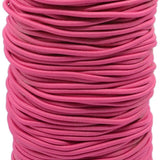 0.1 inch / 2.5 mm Ruber Round Elastic Cord String Band 90 Yard /270 ft - strapcrafts