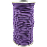0.1 inch / 2.5 mm Ruber Round Elastic Cord String Band 90 Yard /270 ft - strapcrafts
