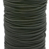 0.1 inch / 2.5 mm Ruber Round Elastic Cord String Band 90 Yard /270 ft - strapcrafts