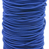 0.1 inch / 2.5 mm Ruber Round Elastic Cord String Band 90 Yard /270 ft - strapcrafts