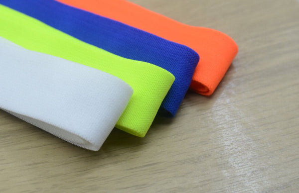 1 inch 25mm Wide Colored Comfortable Plush Stretch Elastic Band