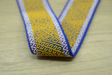 2 inch 50mm Wide Ethnic Jacquard Waistband Band- 1 Yard - strapcrafts