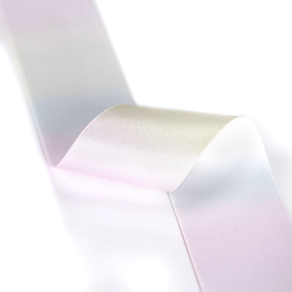 2 inch (50mm) Wide Gradient Satin Elastic Bands - 1 Yard
