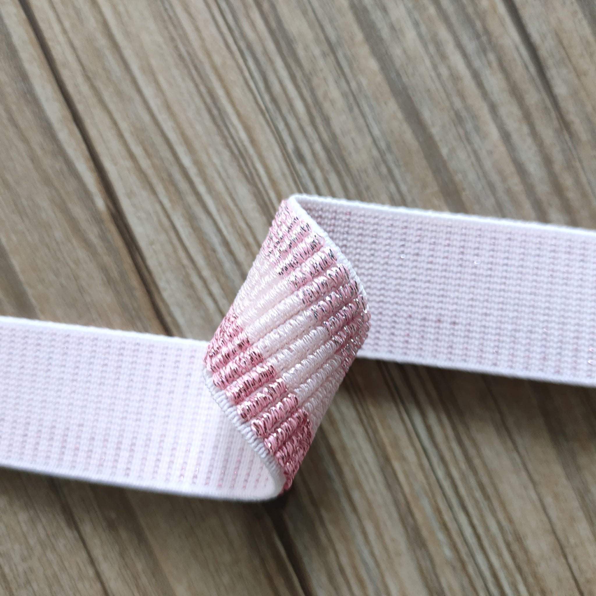 1''(25mm) pink color 10Yard Glitter ribbon webbing for wedding