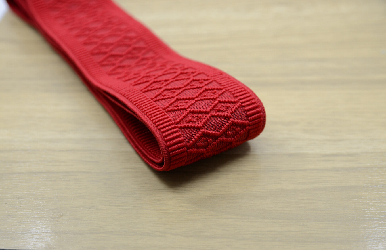 2 inch (50mm) Wide Waistband Elastic, Ethnic Pattern Muli Colors Elast ...