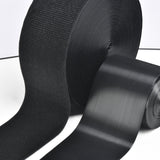 Strapcrafts Black Hook and Loop Tape, Heavy Duty Stick-On Fastener