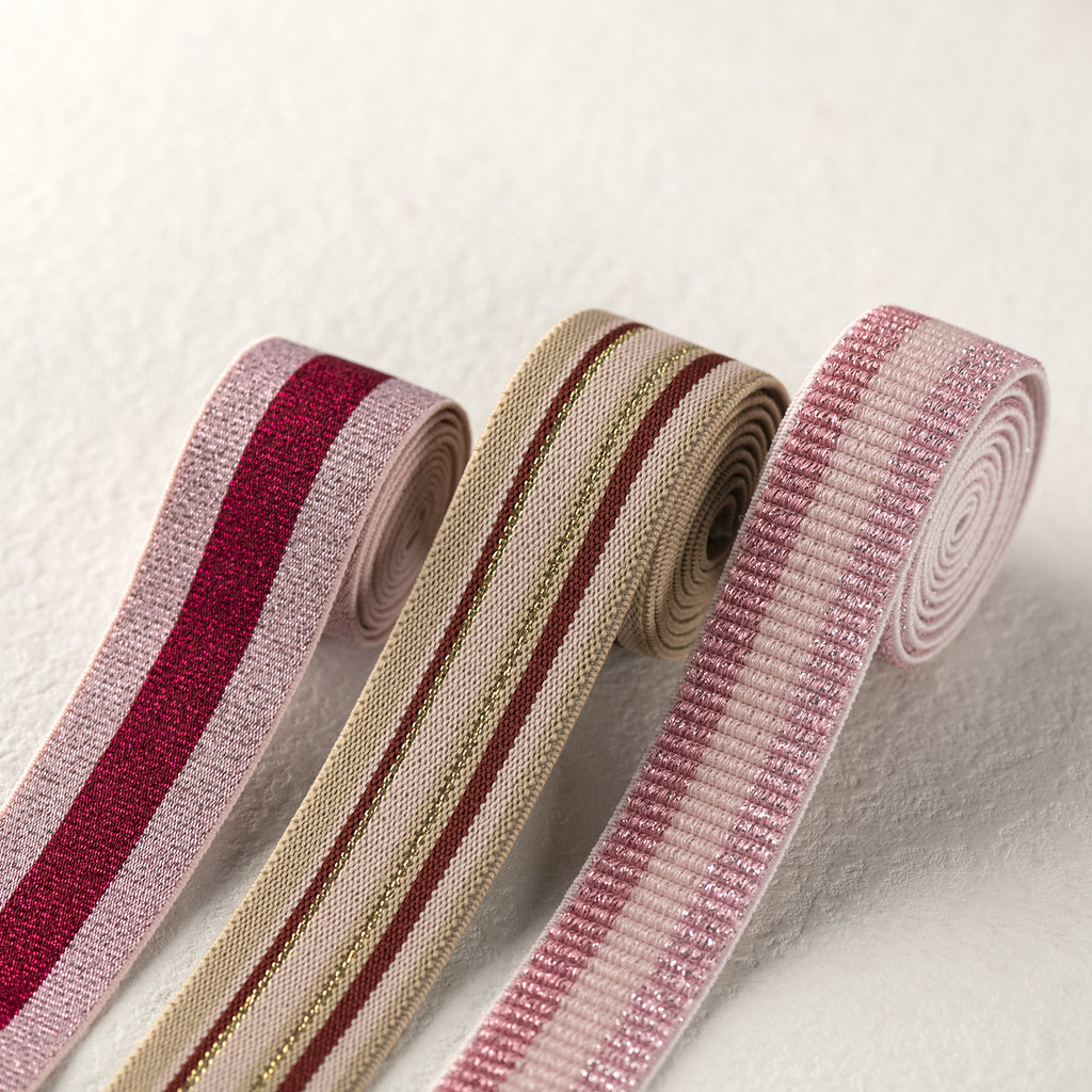 Wholesale Gorgecraft 20 Yards 4 Colors Polyester Elastic Ribbon 
