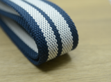 Striped Cotton Webbing,1.5 inch 38mm wide cotton webbing  ,Multi color cotton webbing - strapcrafts