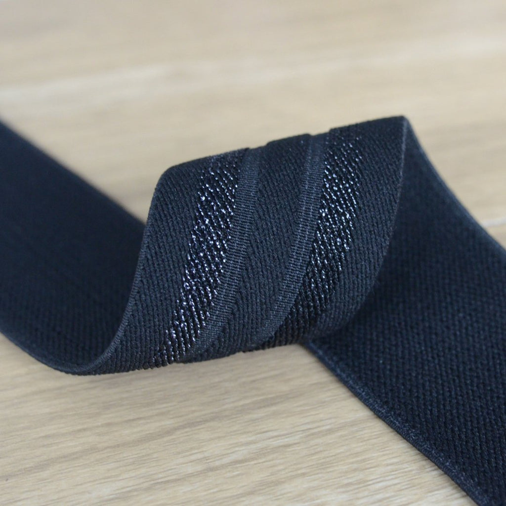 6mm Black Flat Elastic for Sewing and Crafts – Fabric and Ribbon