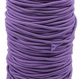 0.1 inch / 2.5 mm Ruber Round Elastic Cord String Band 90 Yard /270 ft - strapcrafts