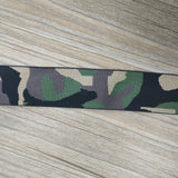 1.5 inch (42mm) Wide Colored Camouflage Stretch Soft Elastic Band