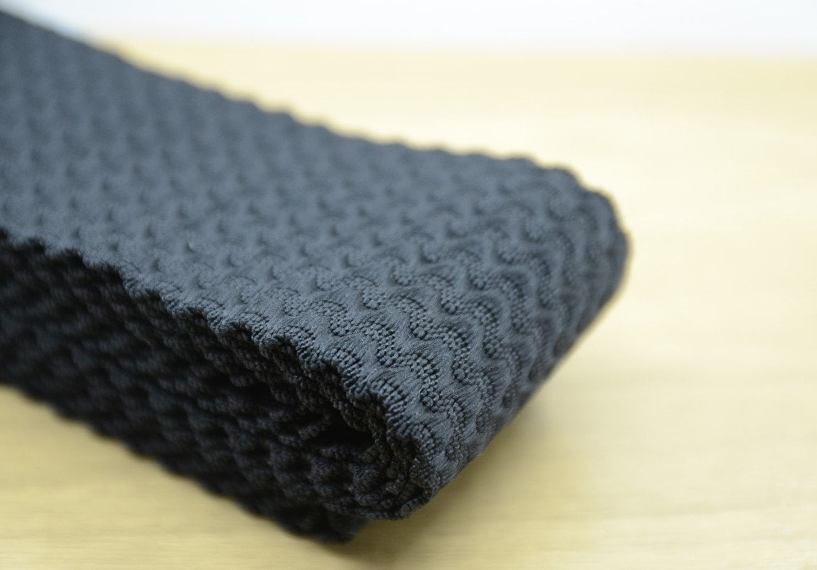 2.16 5.5cm Wide Wavy Black Elastic ,Waistband elastic, Elastic Belt,  Sewing Elastic