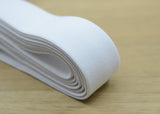 1.5 inch (38mm) White Plush Elastic ,1 1/4 inch(30mm) Soft Elastic Band, Waistband Elastic,Sewing Elastic - strapcrafts