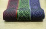 2 inch 50mm Wide Embroidery Jacquard Elastic Band - 1 Yard - strapcrafts