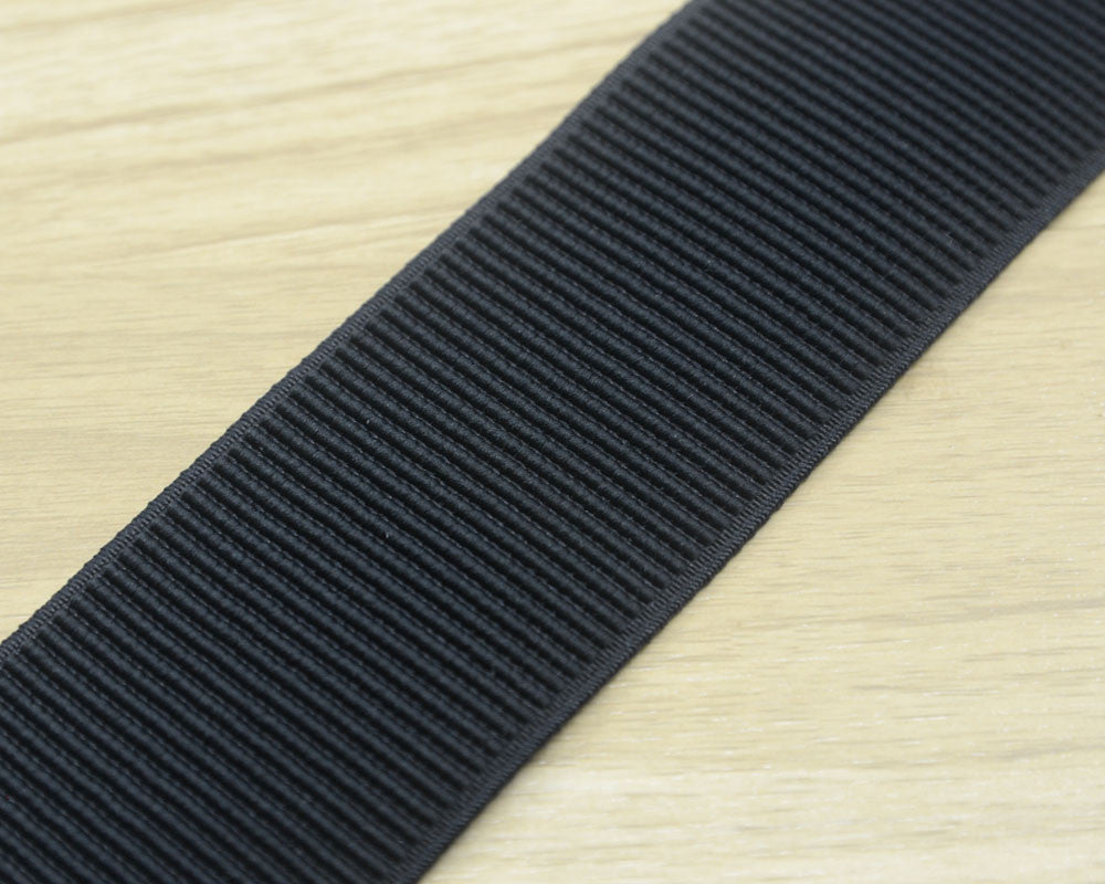 1 inch (25mm) Wide Colored Double-side Twill Stretch Elastic Band For